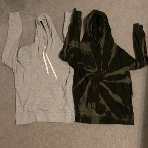 2 comfy hoodies for a great price